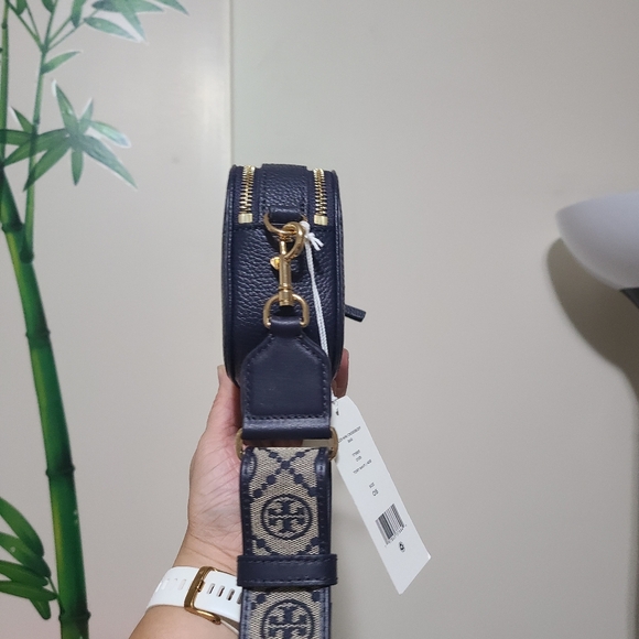 Tory Burch Navy Miller Mini Crossbody Bag Nwt - Picture 4 of 12
